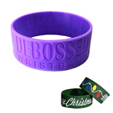 1 Inch Width Silicone Wristband