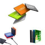 2600 mAh Super Slim Square Power Bank