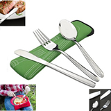 3 Pieces Set Stainless Steel(Knife, Fork, Spoon)
