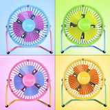 4 inch colorful USB Desk Fan