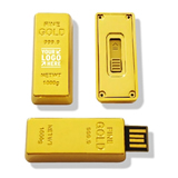 4GB Gold Bar USB Flash Drive