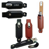 4GB Leather USB Flash Drive