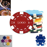 6-Stripe dice striped poker chips