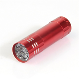 9 LED Mini Aluminium Alloy Flashlight