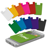 Adhesive Cellphone Silicone card holder