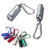 Aluminum LED Flashlight With Carabiner