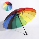 Auto Open 16-Panel Rainbow Umbrella
