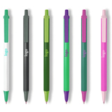 Ballpoint pen with clip