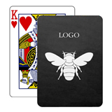 Baronet White Poker Size Playing Cards w/Regular Face