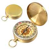 Brass Pocket Compass