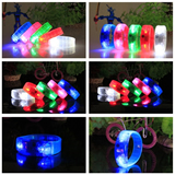 Button control led bracelet