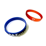 Convex Shape Silicone Wristband