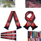 Custom Knitted Soccer Scarf