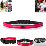 Double Pockets Running Waist Pack Belt