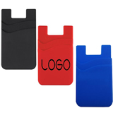 Dual Pocket Silicone Phone Wallet