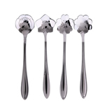 Flower Shaped Stainless Steel Spoon