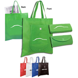 Foldable shopping tote