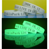 Glow silicone bracelet