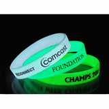 Glow silicone bracelet