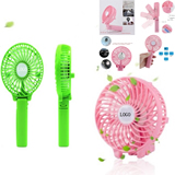 Handheld foldable rechargeable fan