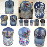 Jeans Cowboy Adjustable Hats