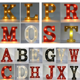 LED Alphabets Decorative Lamp