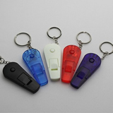 LED Keychain with Whistle