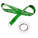 Lanyard with Metal Split Ring