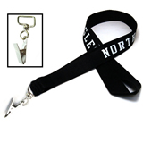 Lanyard with Metal bulldog Clip