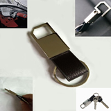 Leather Strap Metal Key chains