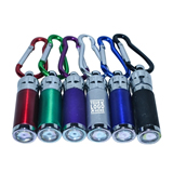 Mini LED Flashlight With Carabiner