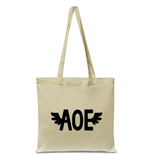 Natural Canvas Tote Bag With Handles