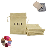 Natural Linen Pouches Gift Bag