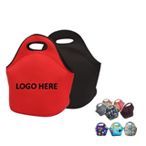 Neoprene Lunch Bag With Zipper Closure