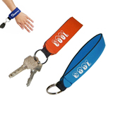 Neoprene Wristband Keychain
