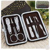PU Leather Case Manicure Set Nail clipper sets