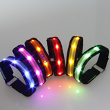 Plain webbing led armband