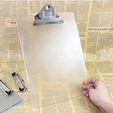 Plastic Transparent Clipboard  for A4 Paper