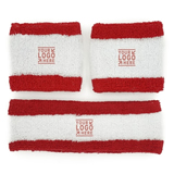 Plush Terry Cotton Sports Wristband & Headband