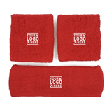 Plush Terry Cotton Sports Wristband &Headband