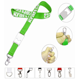 Polyester Lanyard with Bottle Opener Attached