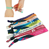 Polyester Woven Wristbands for Events