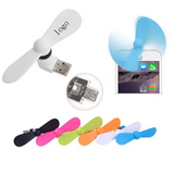 Portable 2-in-1 USB/Micro OTG Phone Mini Fan