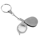 Portable 8X Folding Magnifier with Key Chain