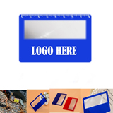 Portable PVC Card Magnifier