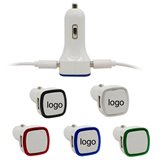 Rectangle Car Charger Adaptor