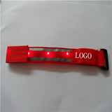 Reflect light webbing led bracelet