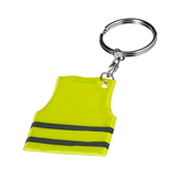 Reflective Safety Vest Key Tag