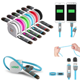 Retractable 2 In 1 USB Cable