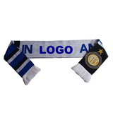 Royalblue Knitted Fan Scarf